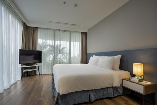 Giá căn hộ 3 phòng ngủ Flamingo cát bà view hướng biển