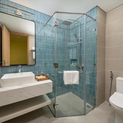 Phòng tắm tiện lợi thiết bị cao cấp